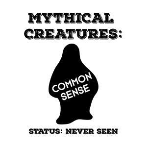 Common Sense Mythical Creature Illustration