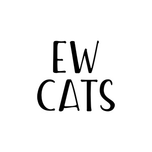 Ew Cats Typography Design