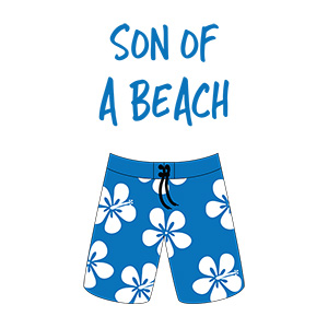 Son Of A Beach Illustration